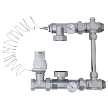 Насосно-смесительный узел TIM JH-1032 для системы отопления 11/2" , 130мм