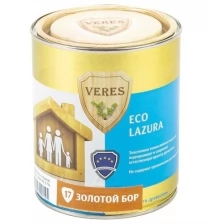 Декоративная пропитка для дерева Veres Eco Lazura №2, матовая, 2,5 л, сосна