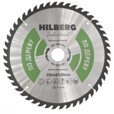 Диск Пильный HILBERG Industrial по дереву 255*30*48T