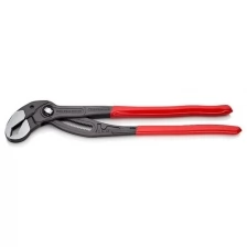 Клещи переставные с фиксатором KNIPEX COBRA®, 90 мм (3 1/2"), под ключ 95 мм, L-400 мм, серые, 1-к ручки