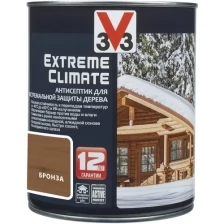 Антисептик для дерева V33 EXTREME CLIMATE акрил, п/гл, вишня 0,9л