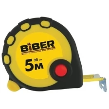 Biber Рулетка (обрезиненный корпус, 5 м х 25 мм) Biber STANDART 40093 тов-173012