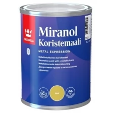 Краска декоративная Tikkurila MIRANOL золотистая полуматовая 1л