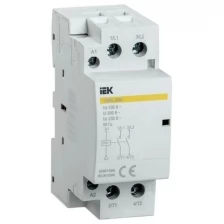 Контактор модульный КМ63-20М AC IEK