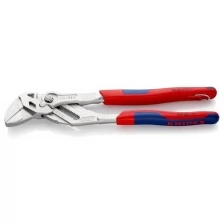 Клещи переставные-гаечный ключ KNIPEX 8605250T, 250мм хромированные