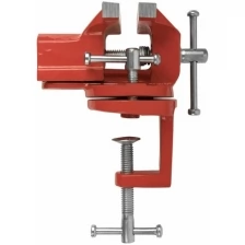 Тиски настольные облегченные поворотные 75 мм ( 1,25 кг )